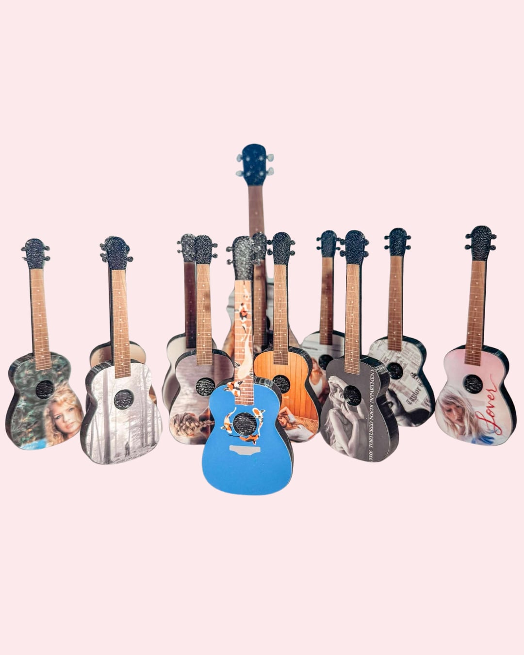 Mini Guitars (dollhouse sized)