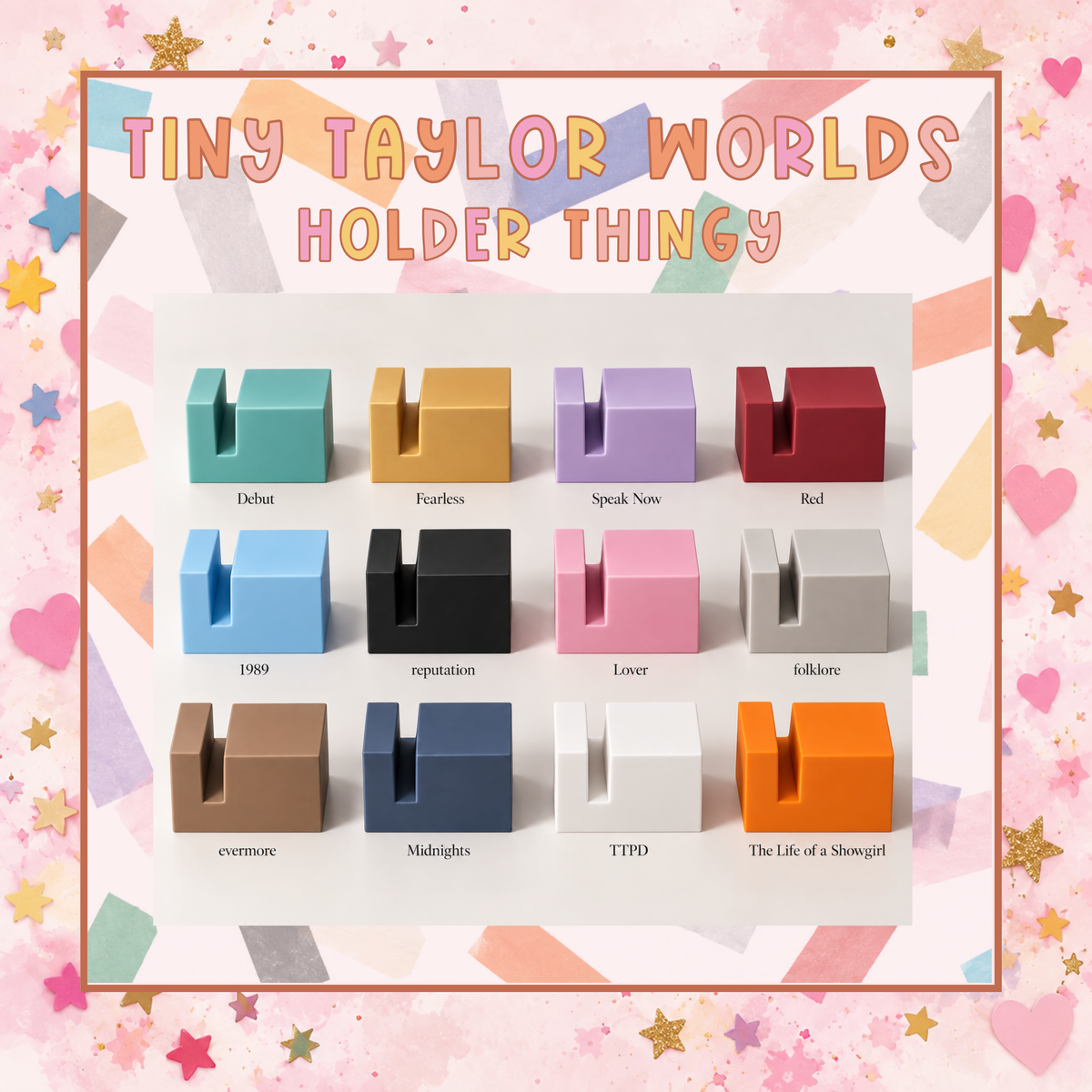 Meet Me on the 13th Limited Edition · Drop 1 - Tiny Taylor World magnets