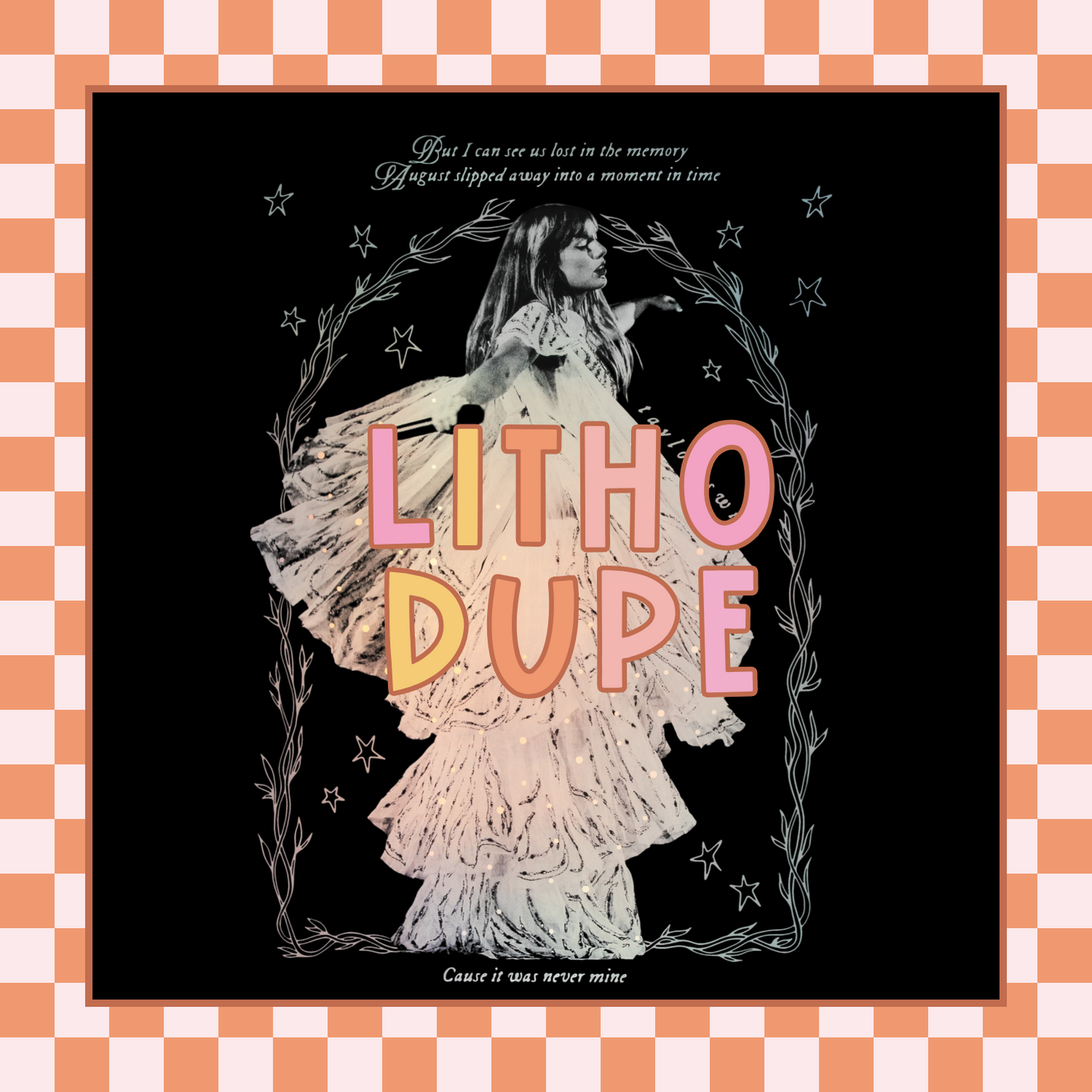 Litho dupes - folklore twirling 200mm x 150mm