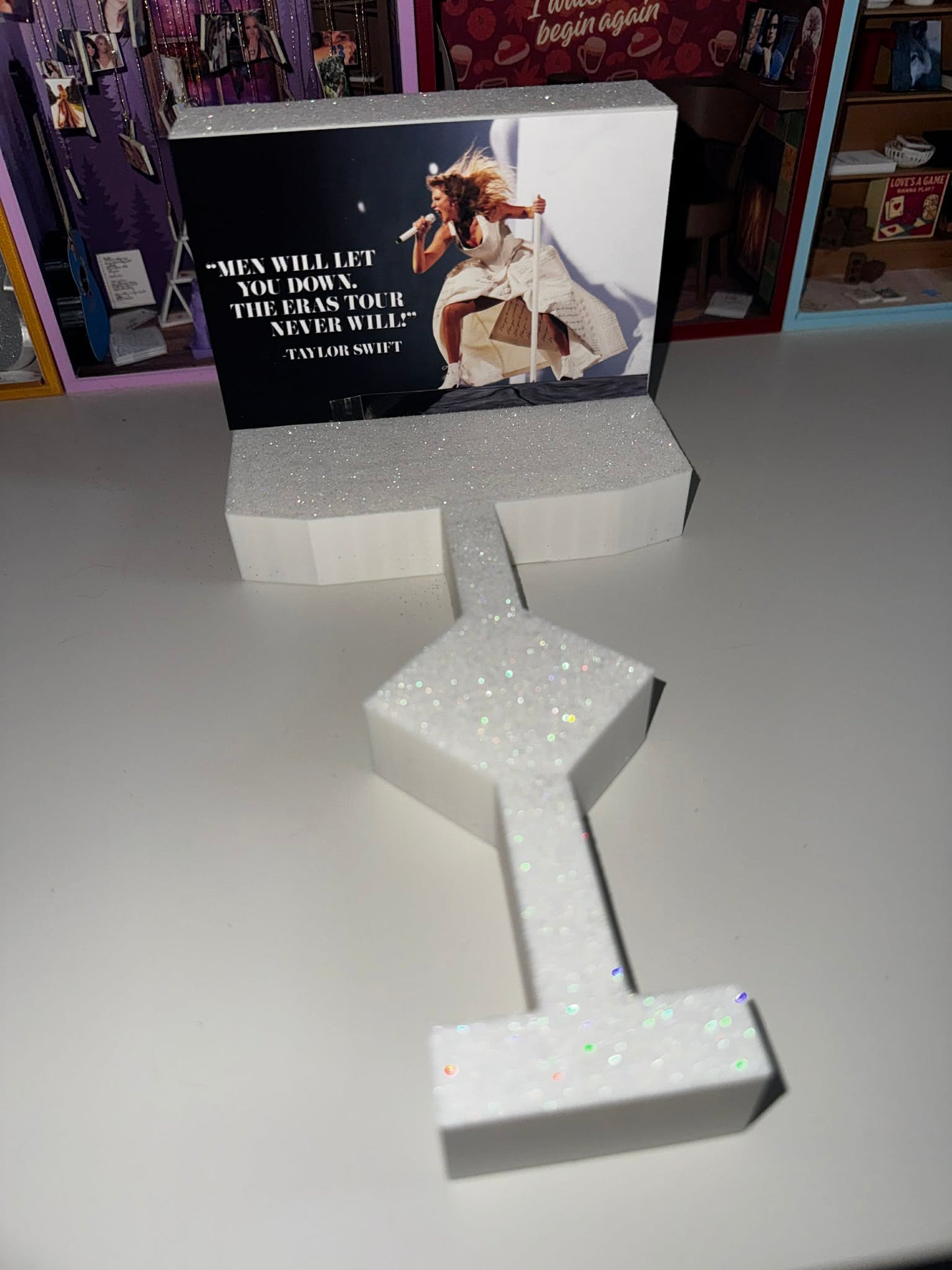 Eras Tour Stage - hand-glittered