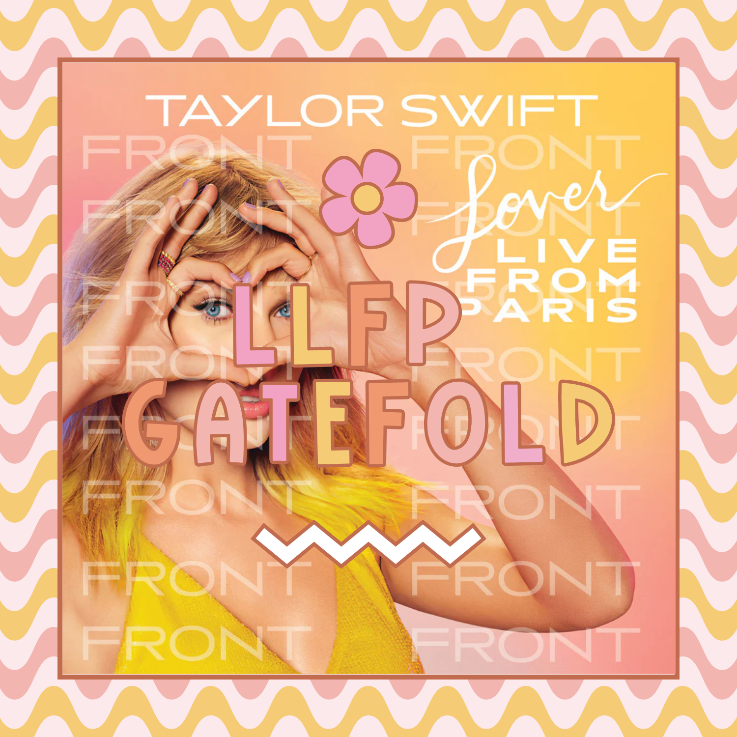 Lover Live From Paris double vinyl gatefold with posters - Taylor