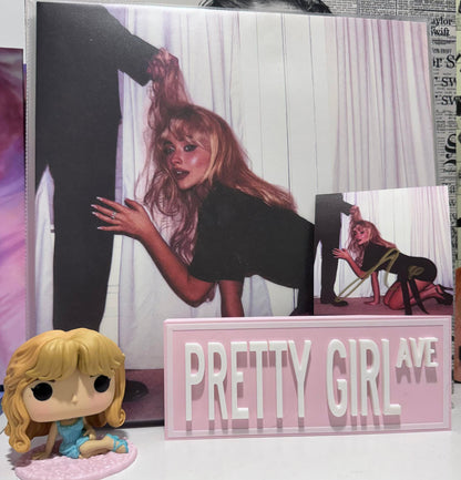 Pretty Girl Ave Sign - Sabrina Carpenter