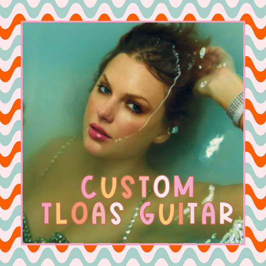 The Life of a Showgirl CUSTOM guitar