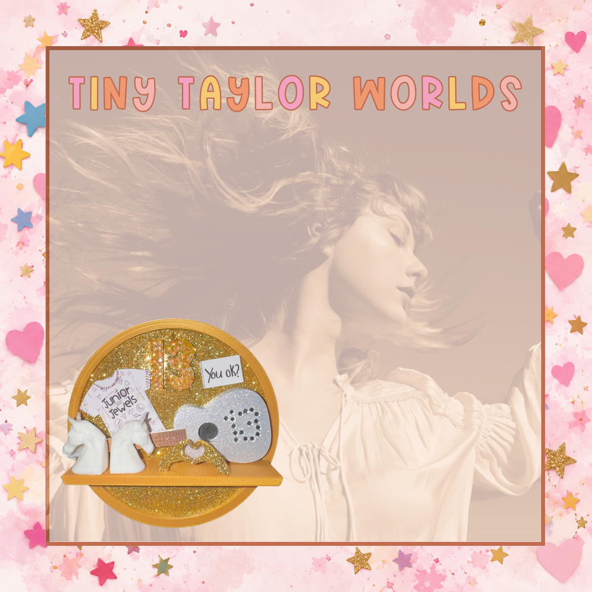 Meet Me on the 13th Limited Edition · Drop 1 - Tiny Taylor World magnets