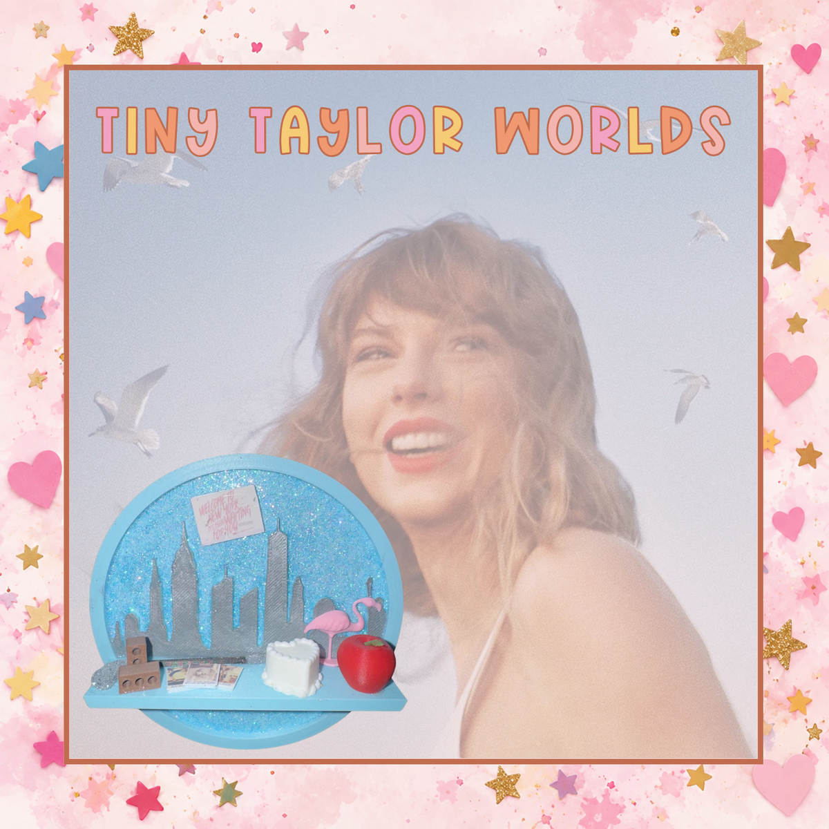 Meet Me on the 13th Limited Edition · Drop 1 - Tiny Taylor World magnets