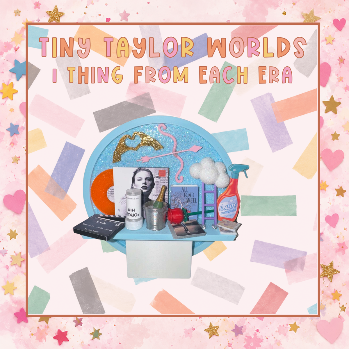 Meet Me on the 13th Limited Edition · Drop 1 - Tiny Taylor World magnets