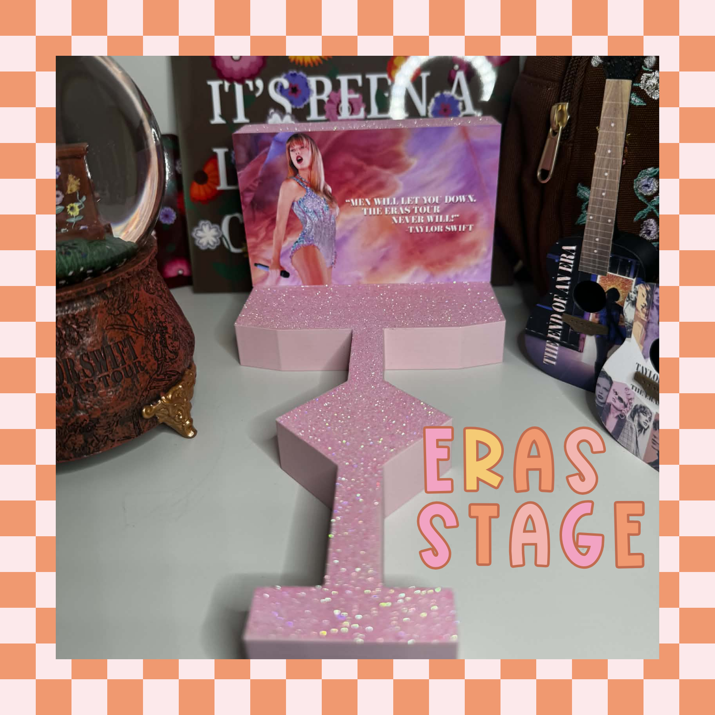Eras Tour Stage - hand-glittered
