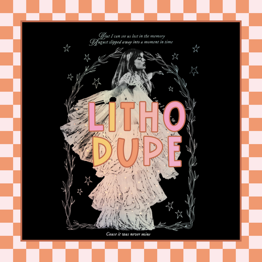 Litho dupes - folklore twirling 200mm x 150mm