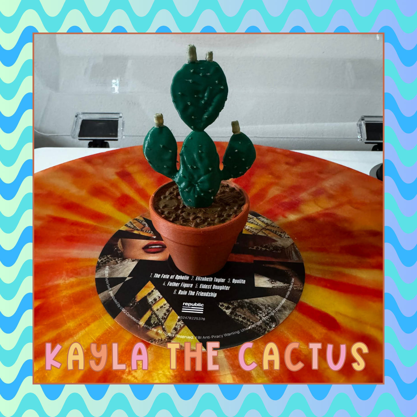 Kayla the Cactus - No watering required, because this relationship isn’t growing anyway!