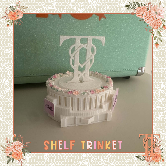 JUST&T MARRIED - Shelf trinket - Madison Square Garden (hand-glittered and painted)