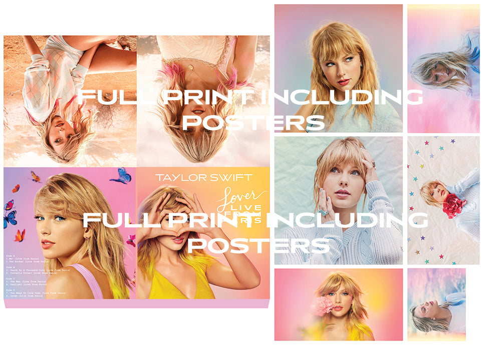 Lover Live From Paris double vinyl gatefold with posters - Taylor Swift - Digital download