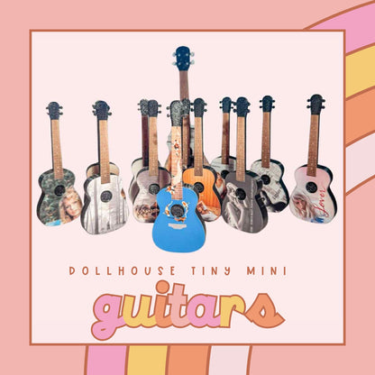 Mini Guitars (dollhouse sized)