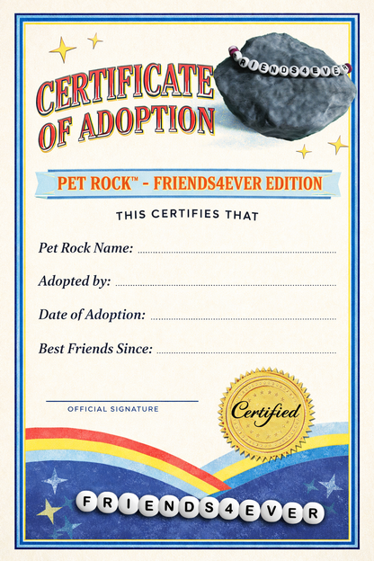 PET ROCK™ — FRIENDS4EVER EDITION